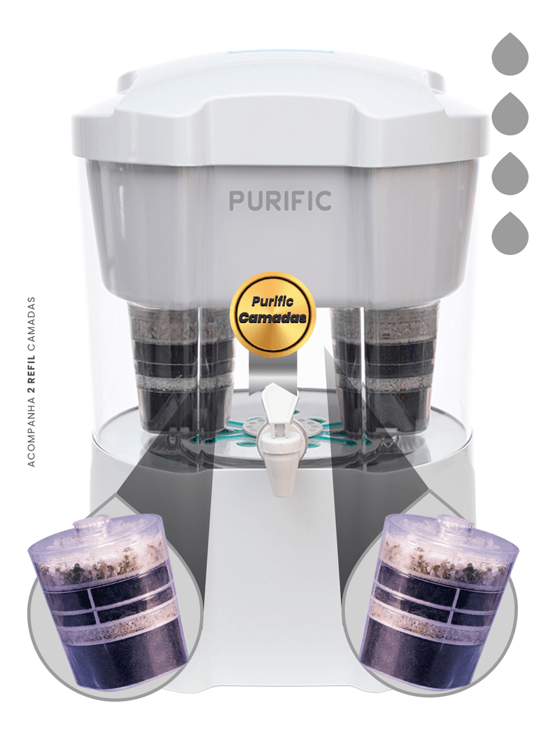 Purific 10T Cristal - Camadas