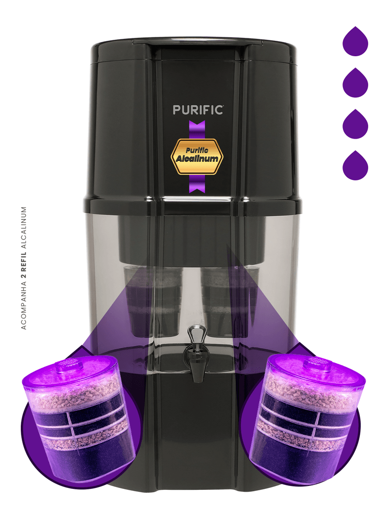 Purific 20T Preto - Alcalinum