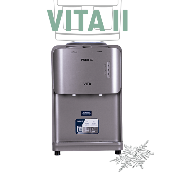 Bebedouro Purific Vita II Prata