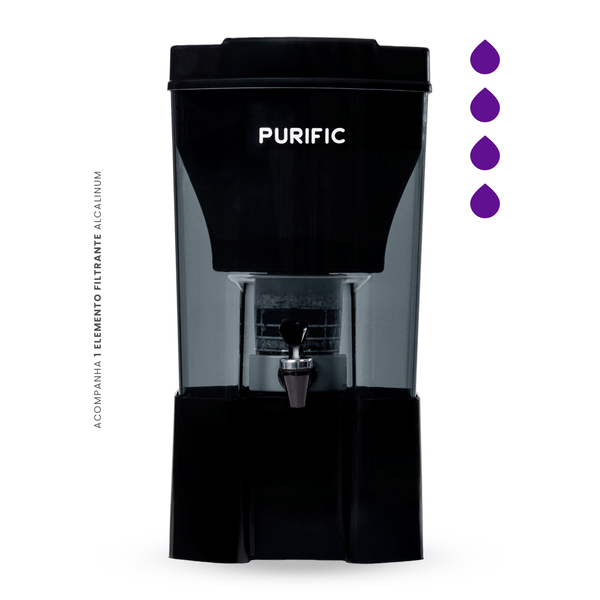 Purific Alcalinum 6 Litros | Água Alcalina