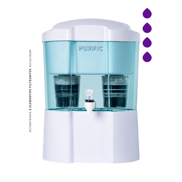 Purific Alcalinum 10 Litros | Água Alcalina