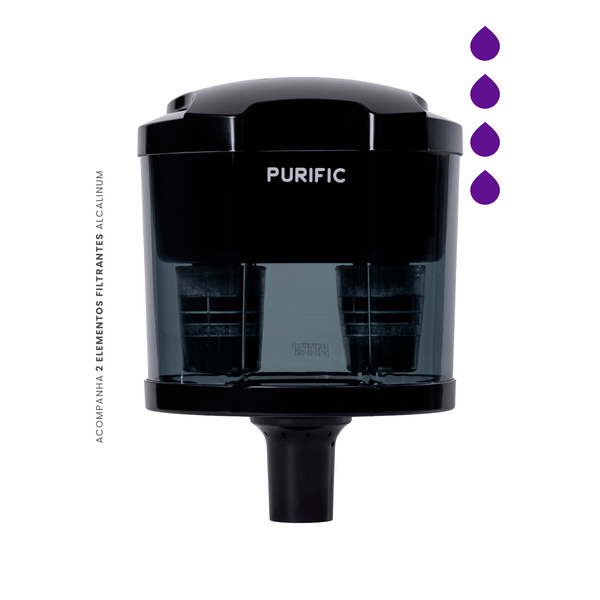 Purific Alcalinum 10 Litros para Bebedouro | Água Alcalina