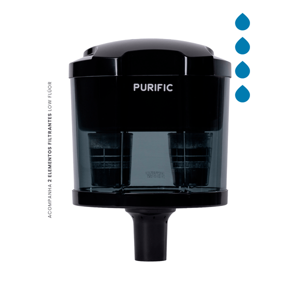 Purific Low Flúor 10 Litros para Bebedouro | Redutor de Flúor